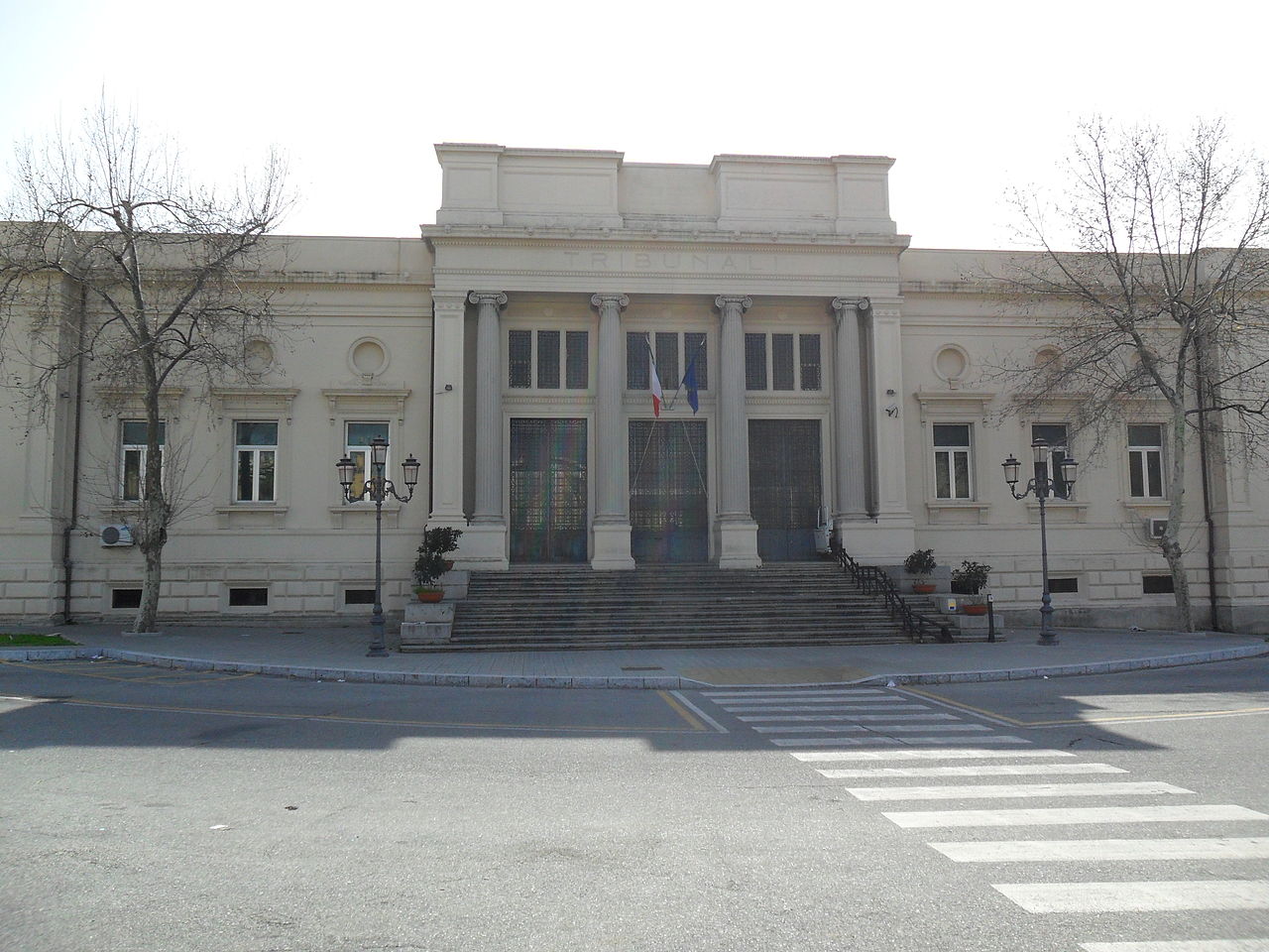 Palazzo dei Tribunali oggi Palazzo degli uffici giudiziari - Reggio Calabria