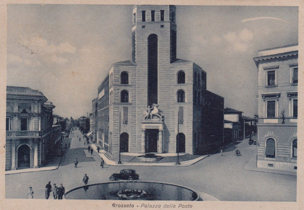 Toscana ) Palazzo delle Poste - Grosetto - Arch. Angiolo Mazzoni - 1931 -Â 32