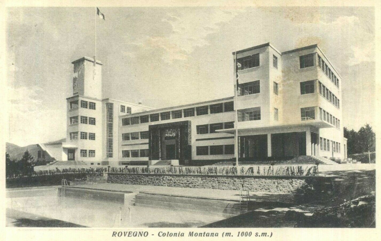 Liguria ) Colonia Montana - Rovegno , Genova - Arch. Camillo Nardi Greco 1934