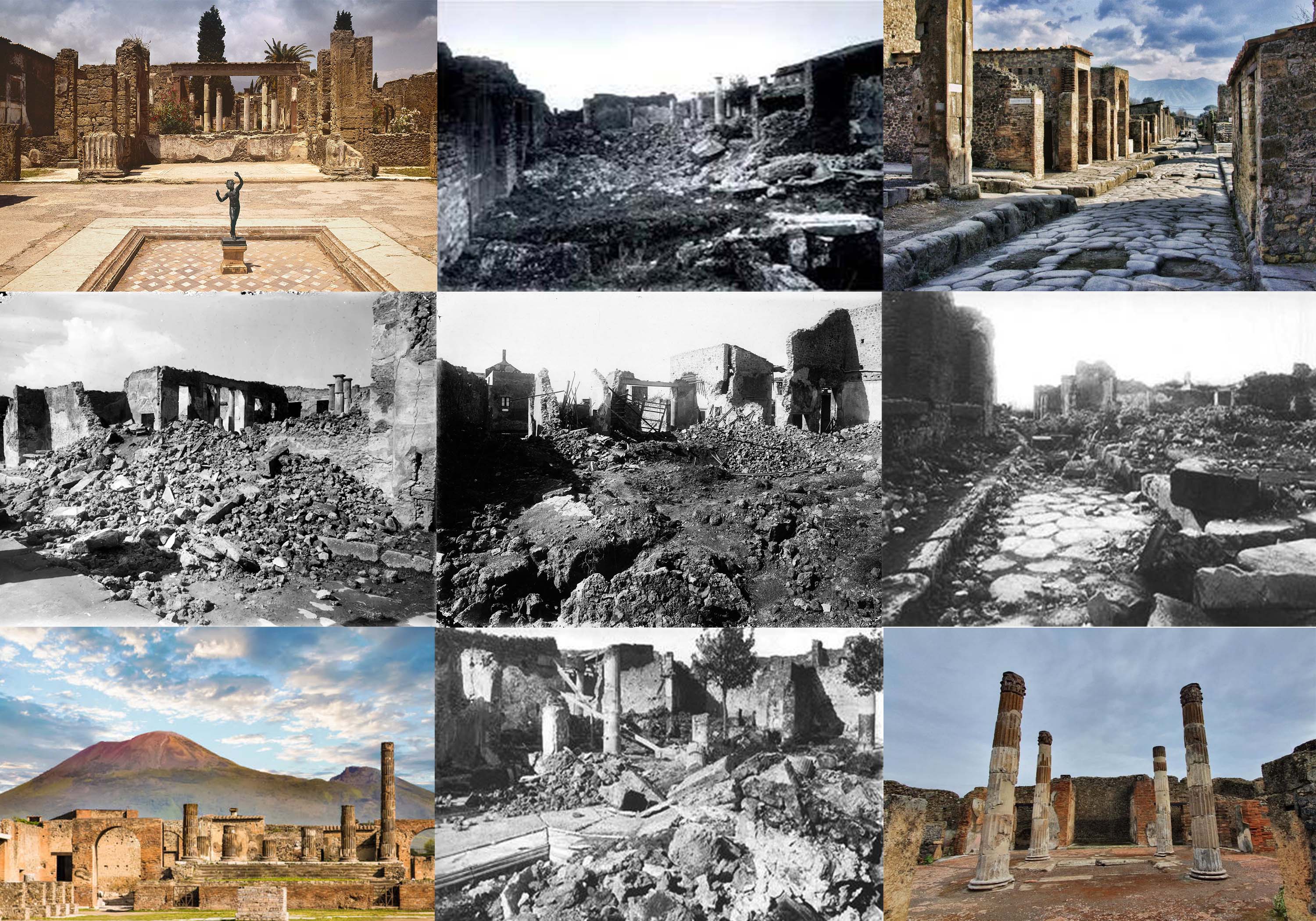 Il Bombardamento di Pompei nel 1943: Una Pagina Tragica per l'Archeologia. La distruzione di un Patrimonio Culturale inestimabile