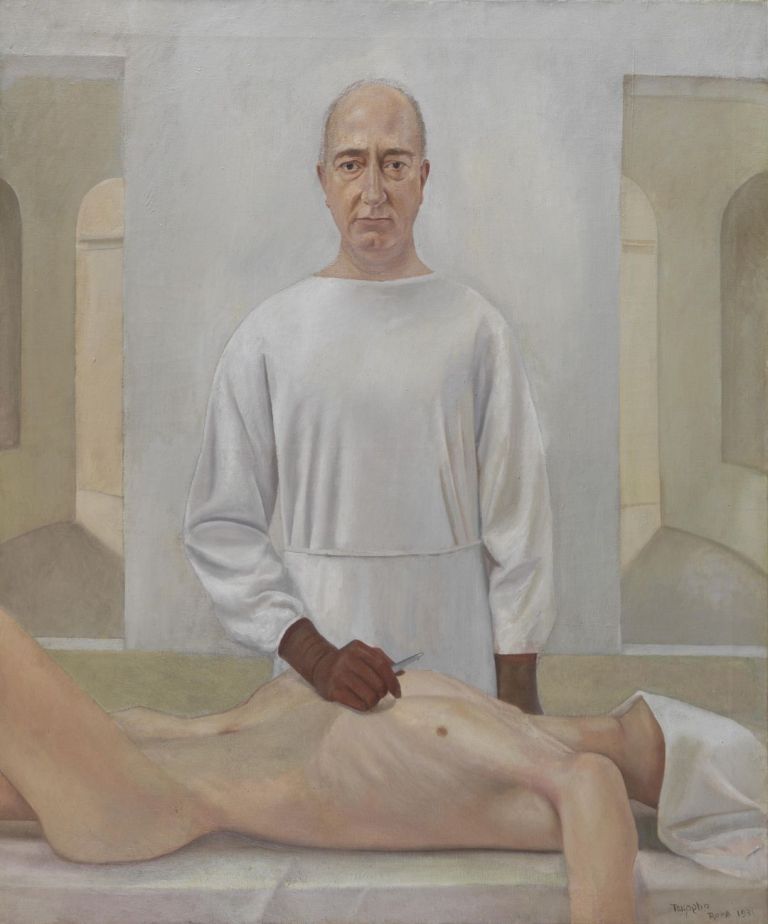 Ritratto del chirurgo Gino Pieri - Luigi Trifoglio - 1931 