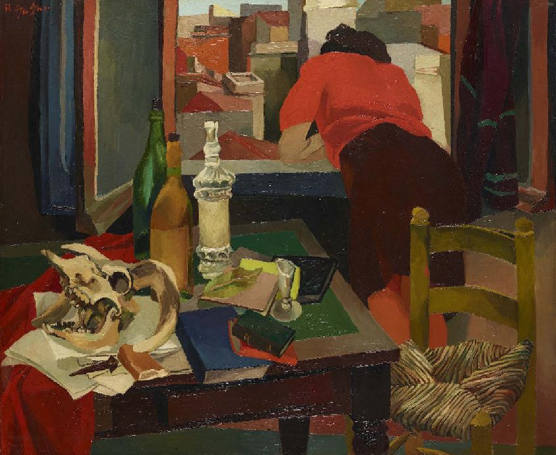 Donna alla finestra - Renato Guttuso - 1942