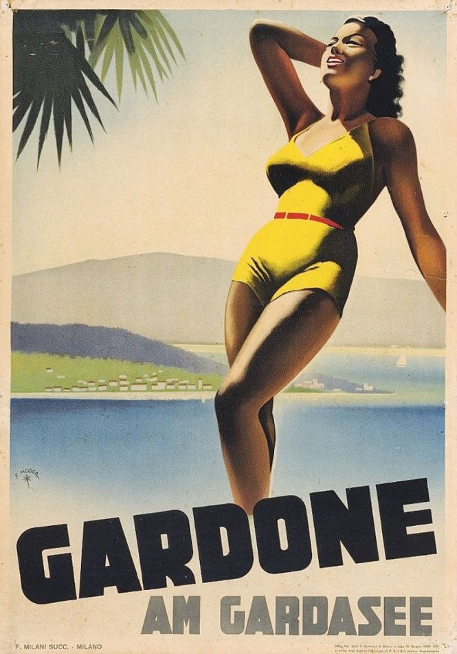 Manifesto - Gardone - Franco Mosca - 1936