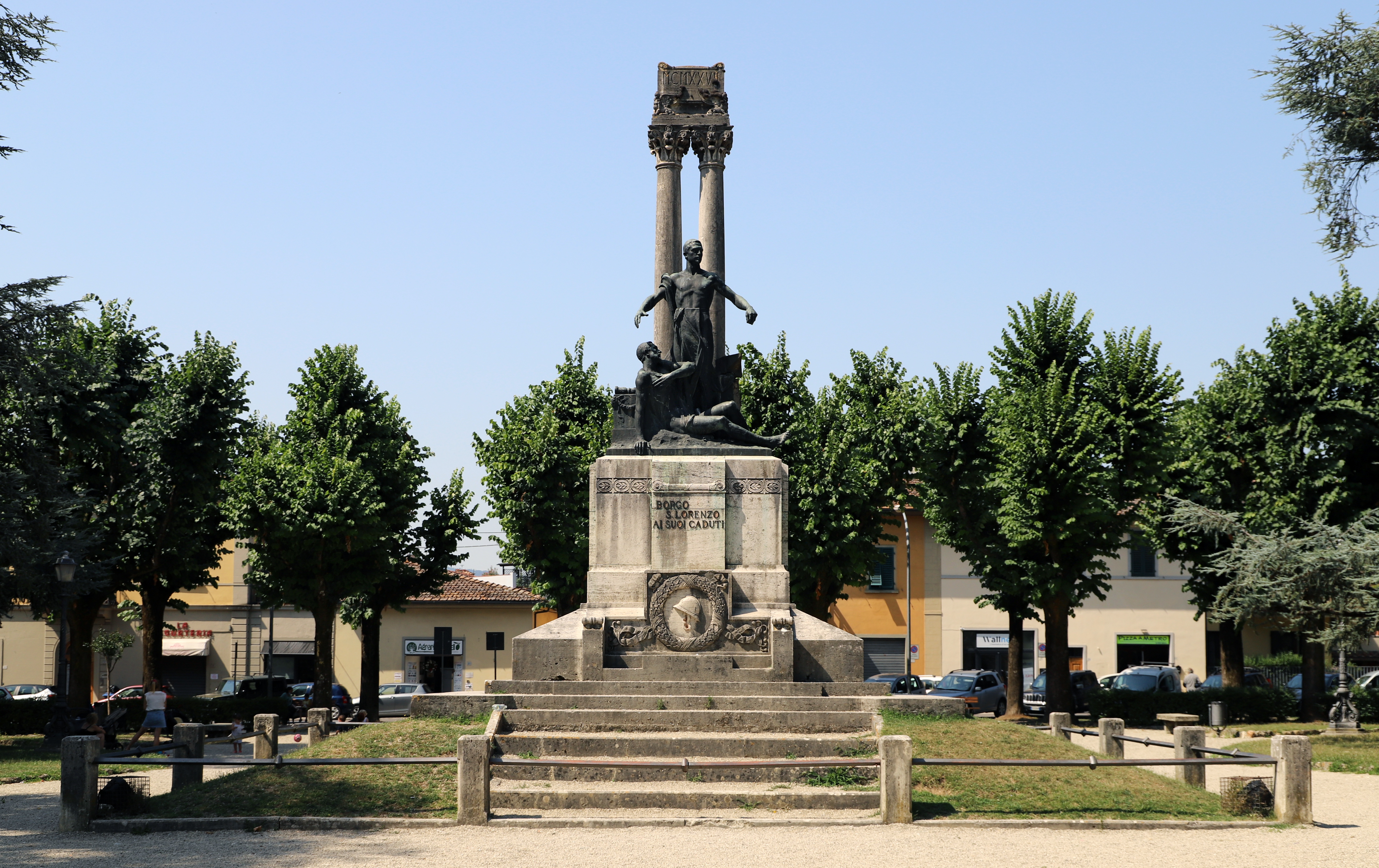Monumento ai caduti - Borgo San Lorenzo , Firenze - 1927