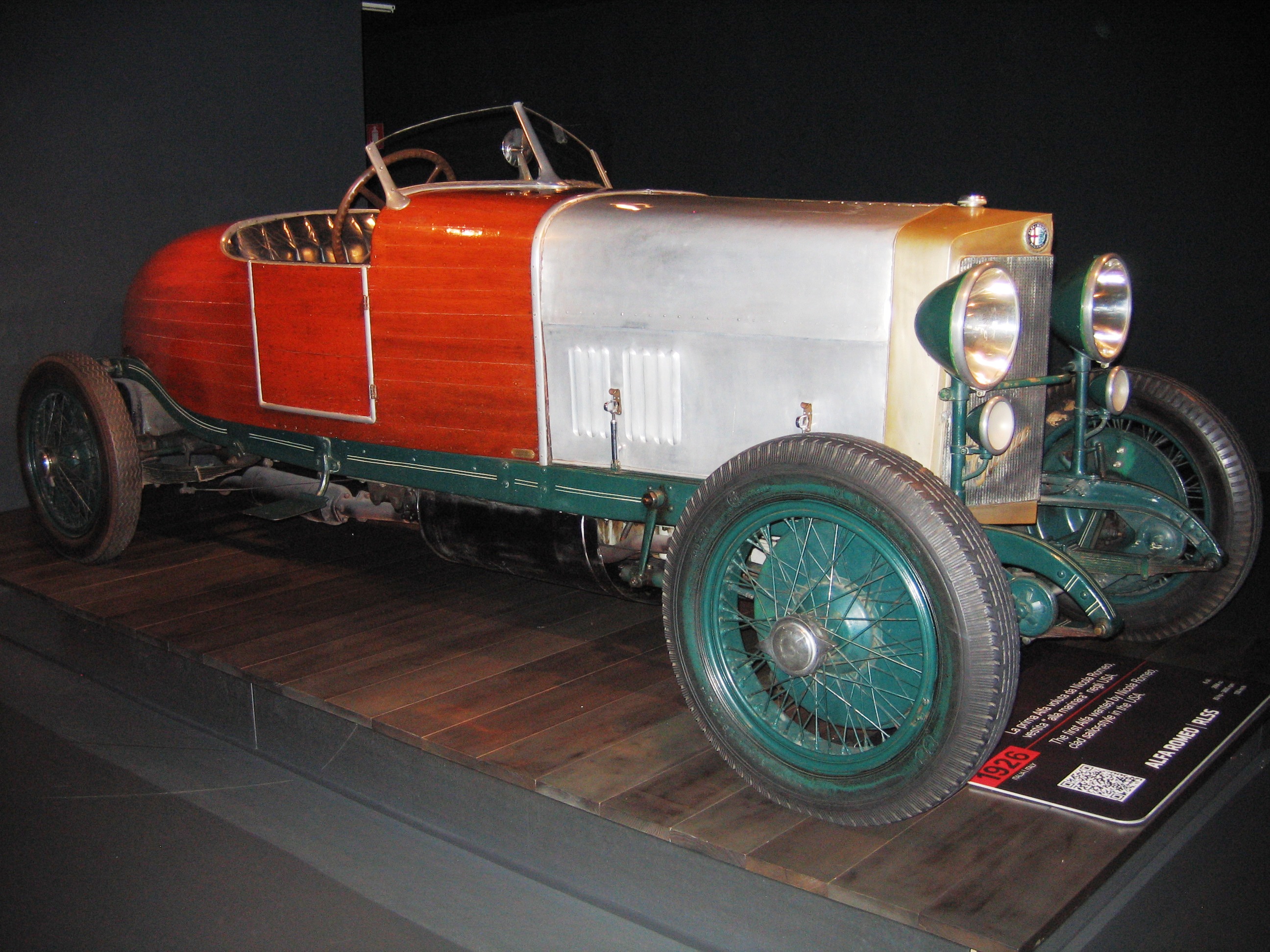 Alfa Romeo - RL SS - 1926 Museo dell'Automobile di Torino