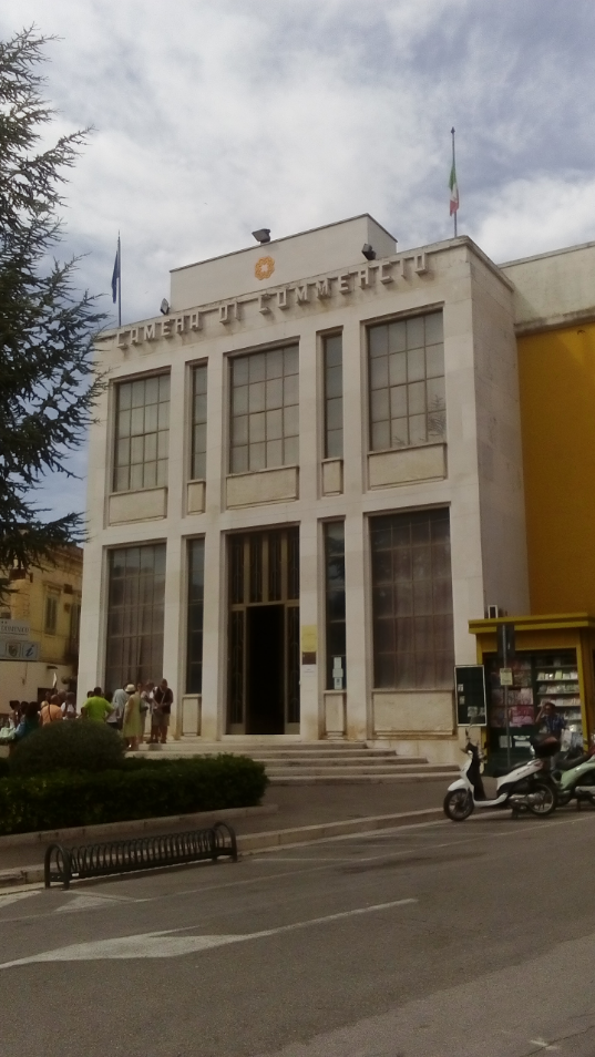Palazzo dell'Economia Corporativa oggi Camera di Commercio - Matera - Arch. Ernesto Lapadula - 1935 (  Stefano Vigolo )