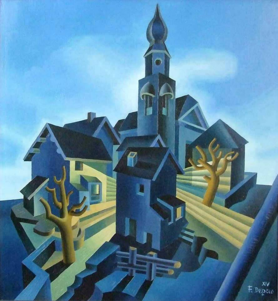 Case alpestri - Fortunato Depero