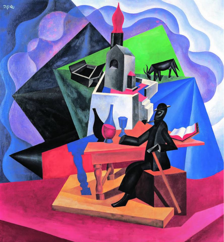 Il bevitore di Anacapri - Fortunato Depero