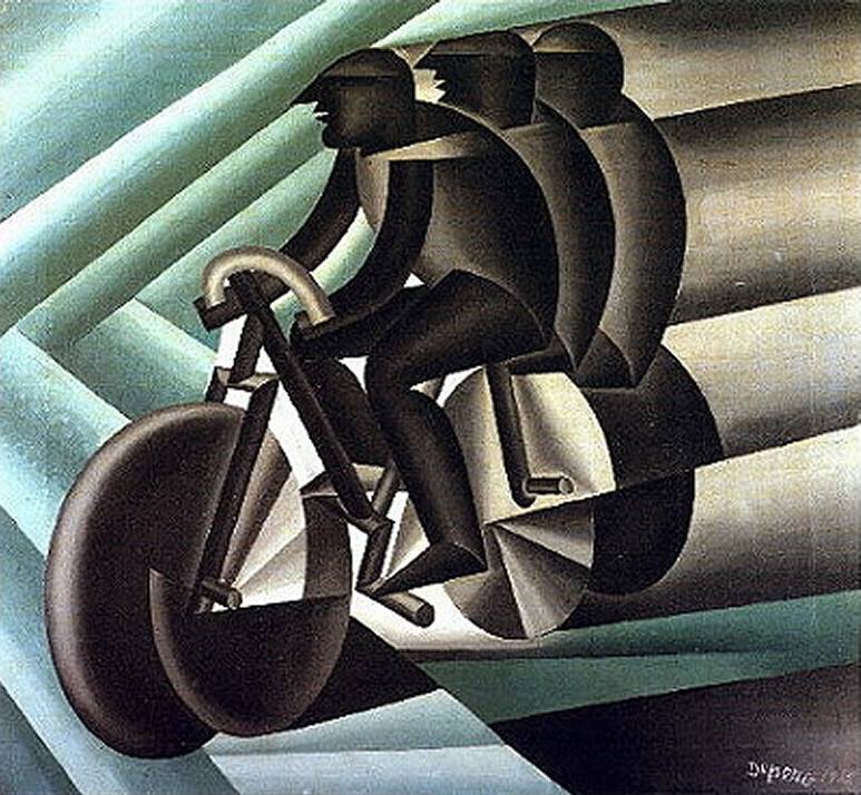 Motociclista moltiplicatoÂ Â -Â Fortunato DeperoÂ 