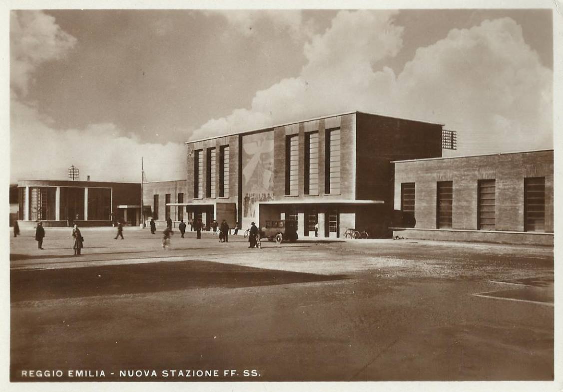Reggio Emilia Railway Station by Angiolo Mazzoni