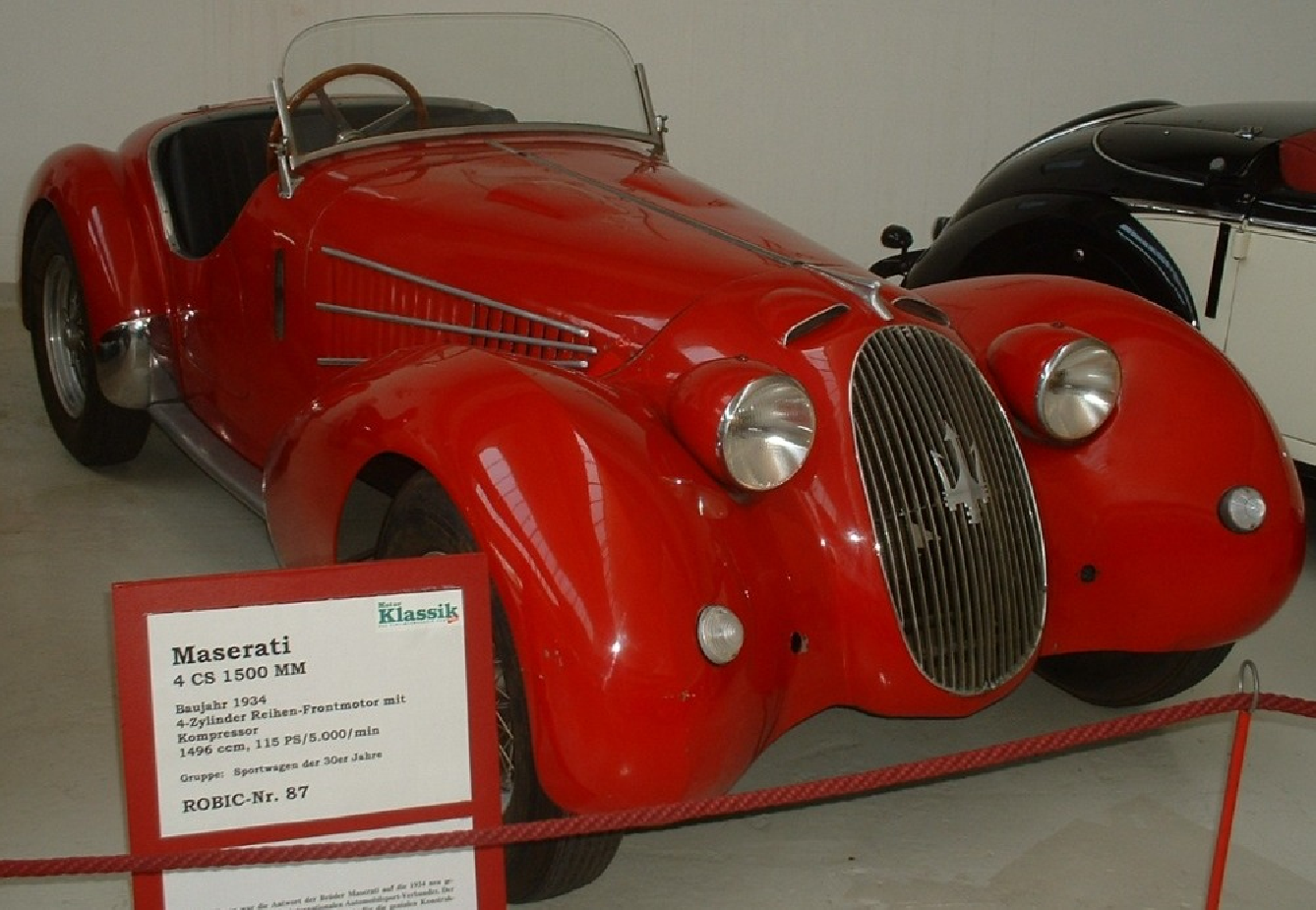 Maserati - 4CS 1500 - 1934