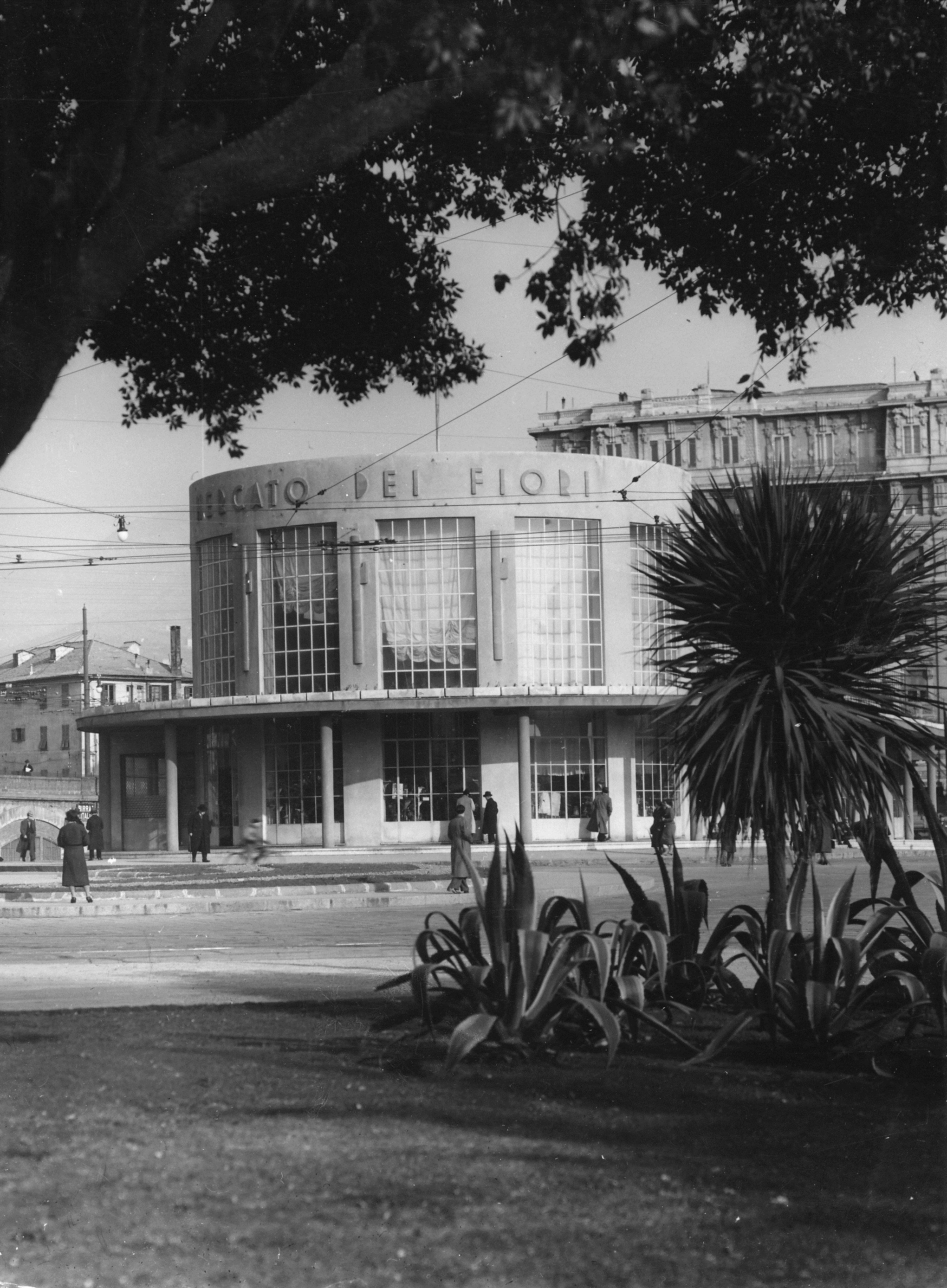 Mercato dei fiori - Genova 1934