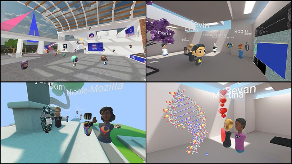 Hubs by Mozilla, a virtual reality platform within everyone's reach