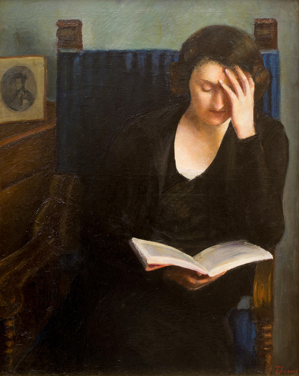 Donna che legge - Tullia Soncin - 1932