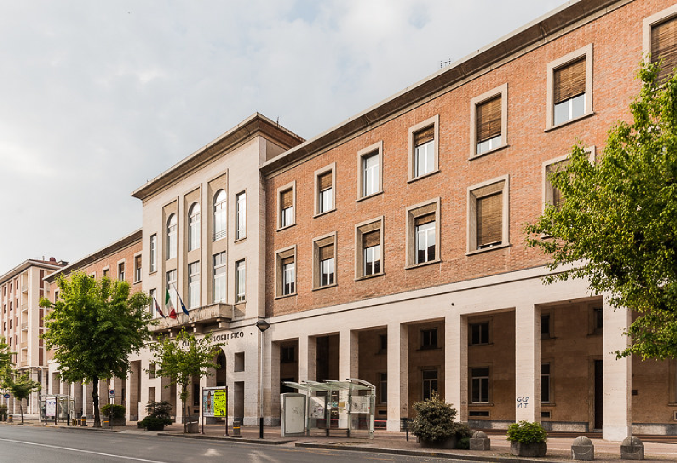 Ex Liceo ginnasio “Silvio Pellico” oggi Licei classico e scientifico “Silvio Pellico "e "Giuseppe Peano "- Cuneo - Ing. Cesare Vinaj - 1939 - 44