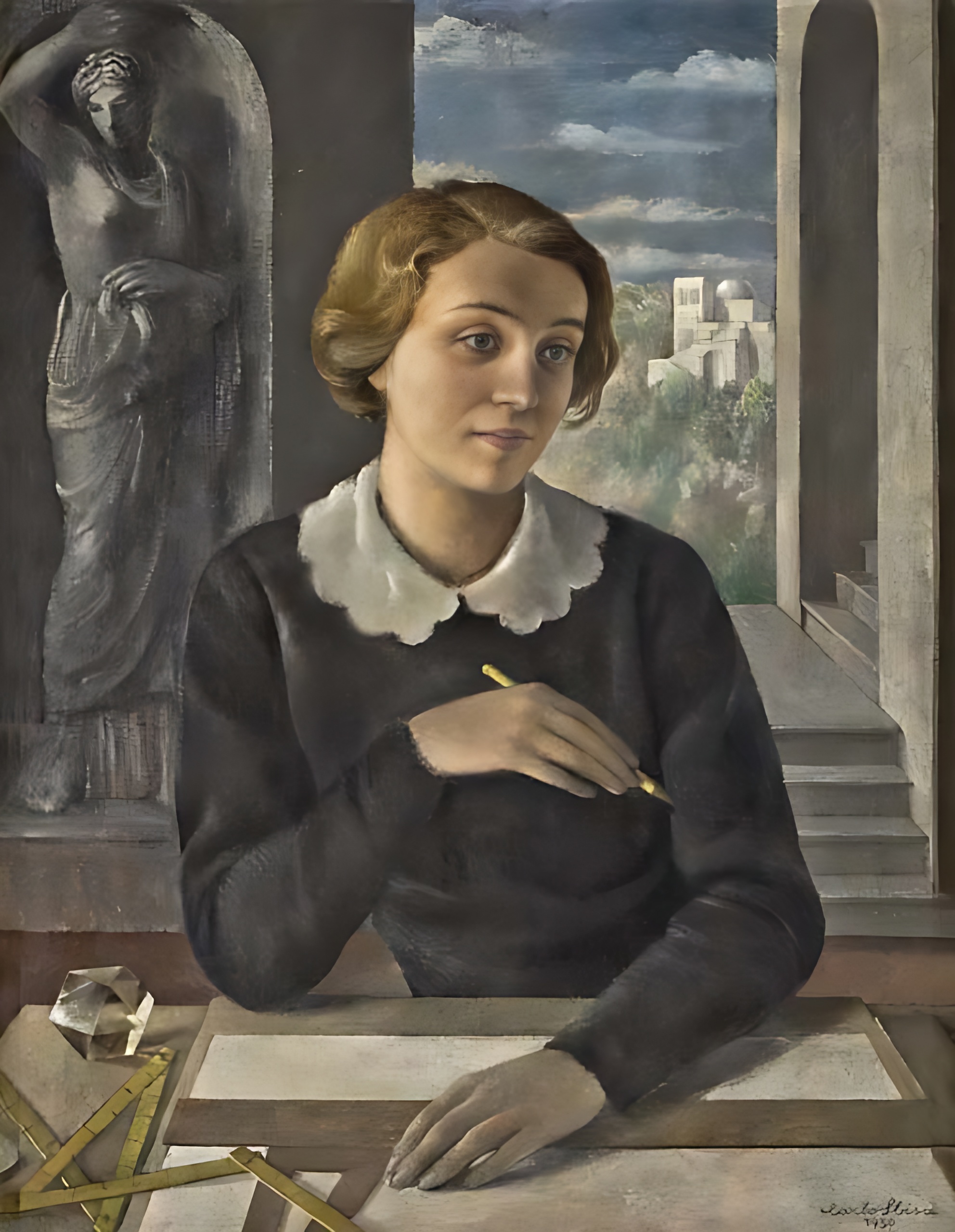 Disegnatrice - Carlo Sbisà - 1930