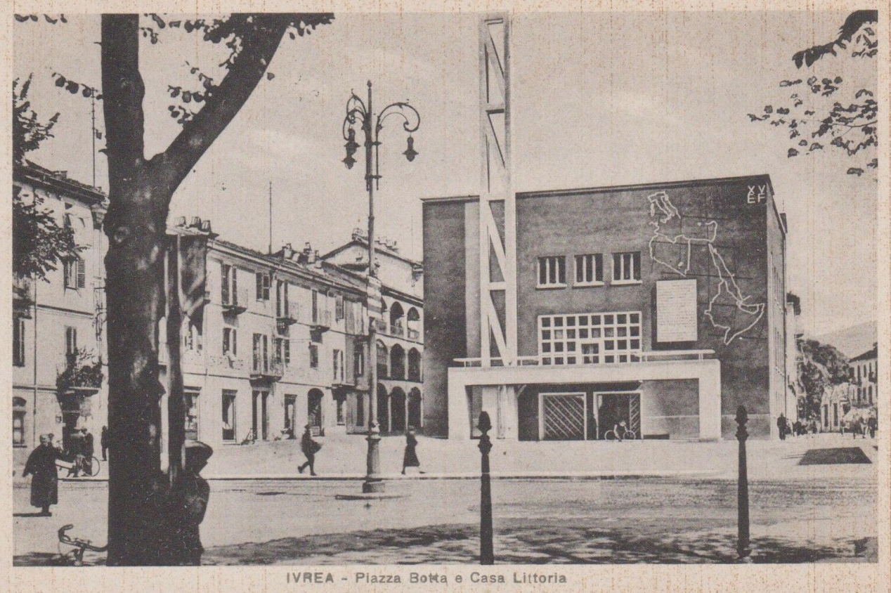 Piemonte ) Casa Littoria - Ivrea , Torino - 1937
