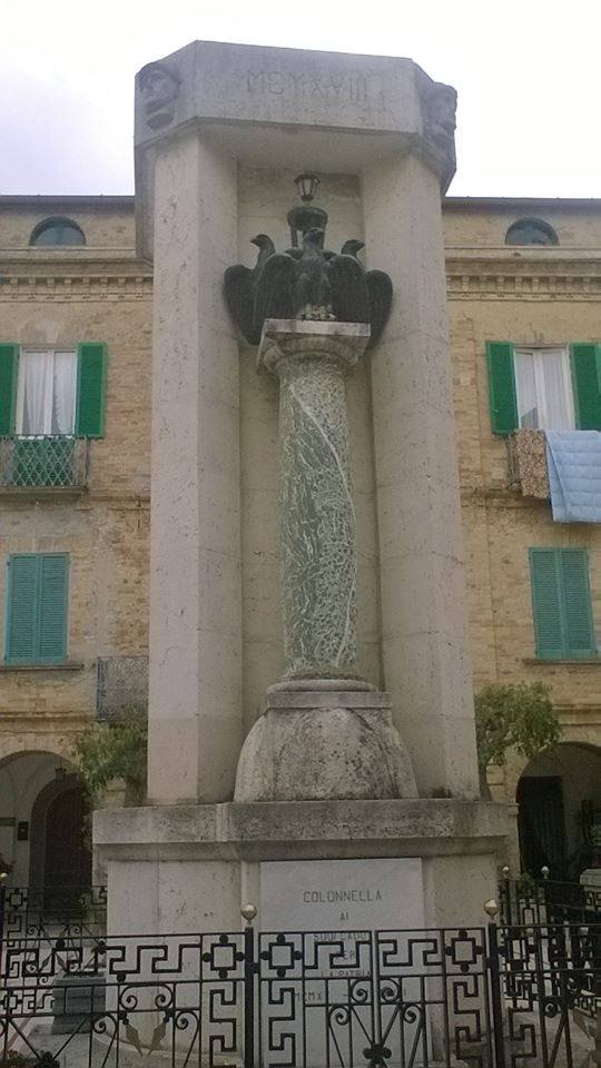MonumentoÂ aiÂ CadutiÂ - Colonnella , Teramo 1936