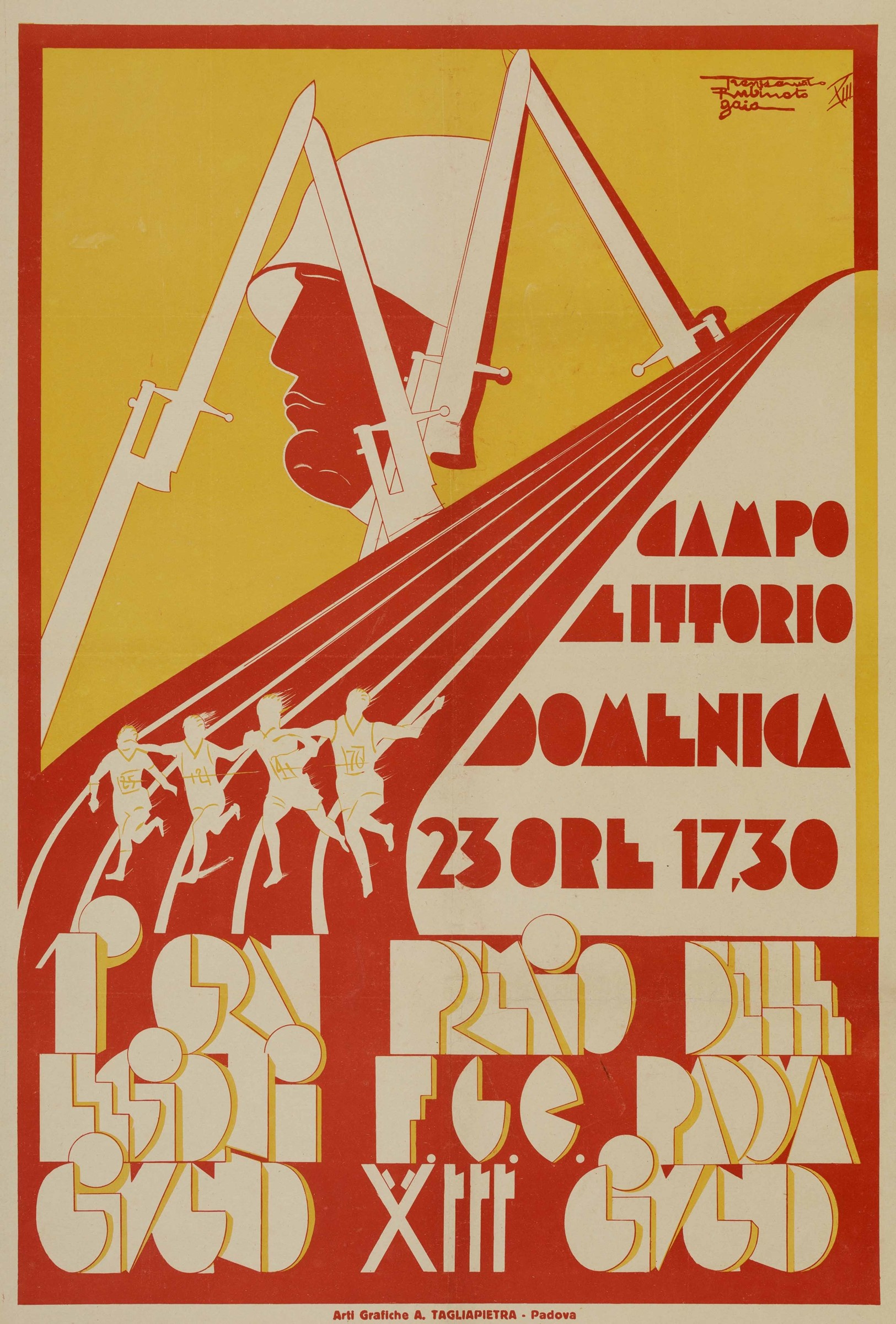 Manifesto - Trevisanato, Rubinato, Gaia - 1935 