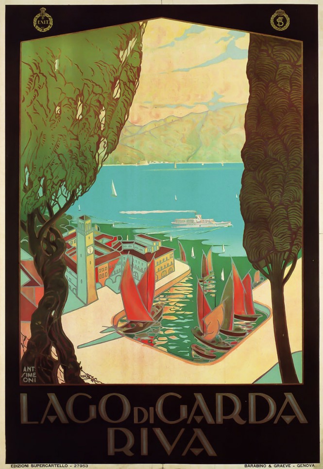 Manifesto - Lago di Garda - Antonio Simeoni