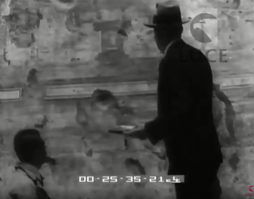 Gli scavi archeologici sul Monte Palatino - Roma 1936