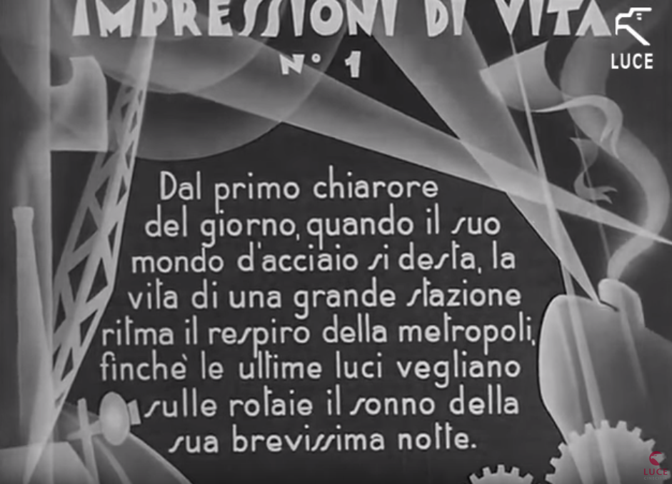 Ritmi di Stazione - Corrado d'Errico - 1933