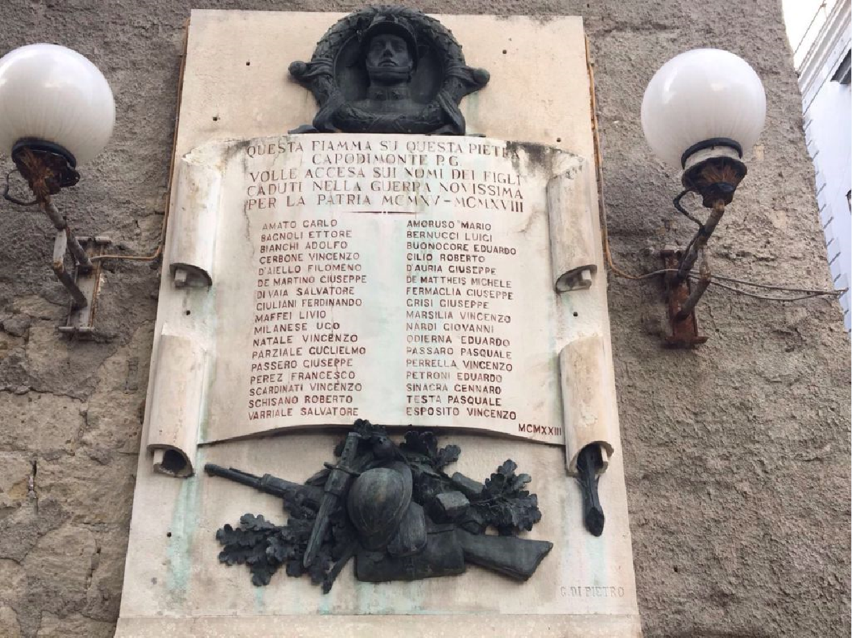 Monumento ai Caduti di Porta Grande  – Napoli - Opera G. Di Pietro - 1923