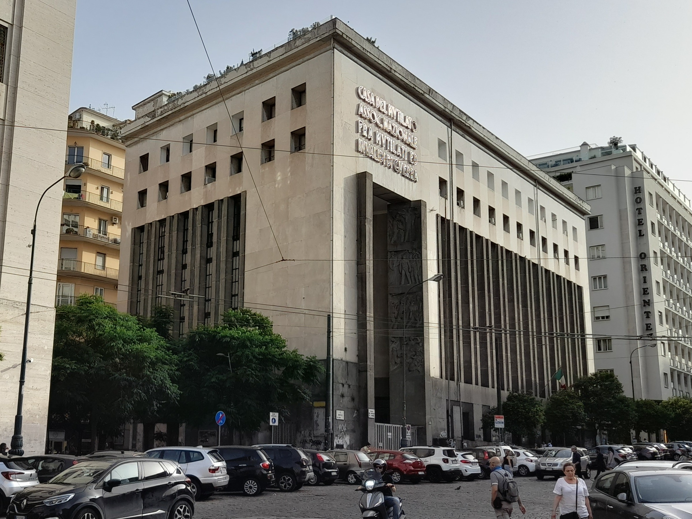 Casa del Mutilato - Napoli - Arch. Camillo Guerra - 1938 - 40