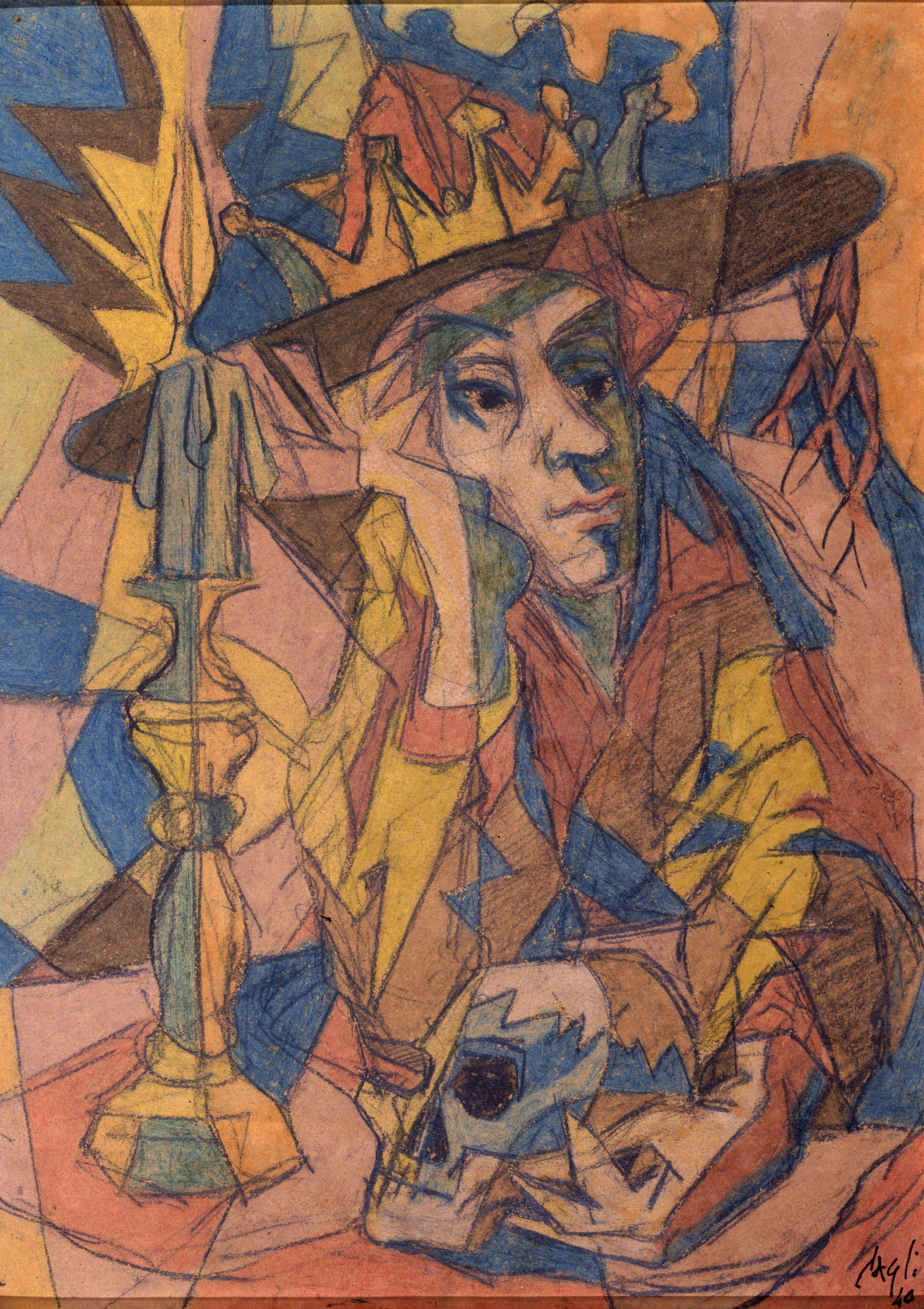 Il cranio e la candela - Corrado Cagli - 1940