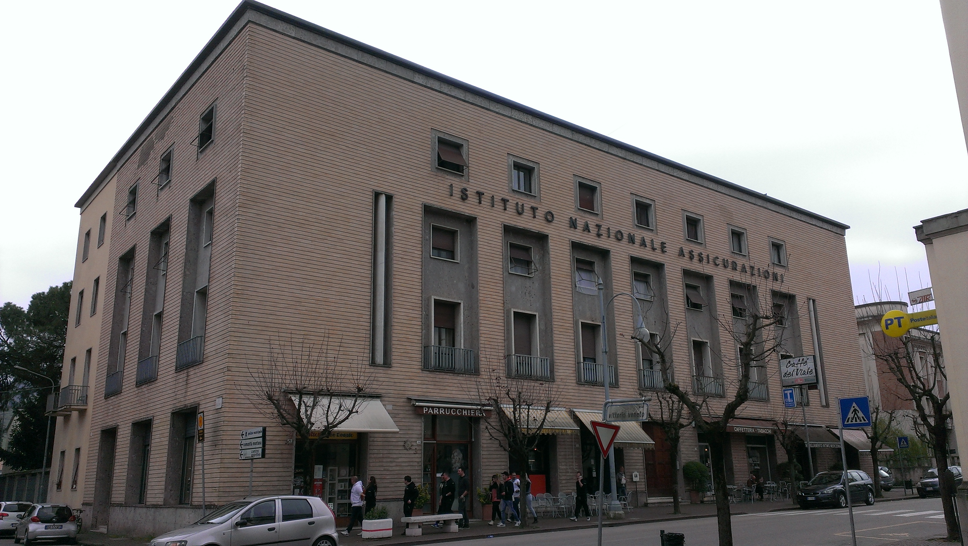 Palazzo I.N.A. ( Istituto Nazionale delle Assicurazioni ) Predappio , Forlì Cesena - Arch. Florestano Di Fausto - 1937 - 38