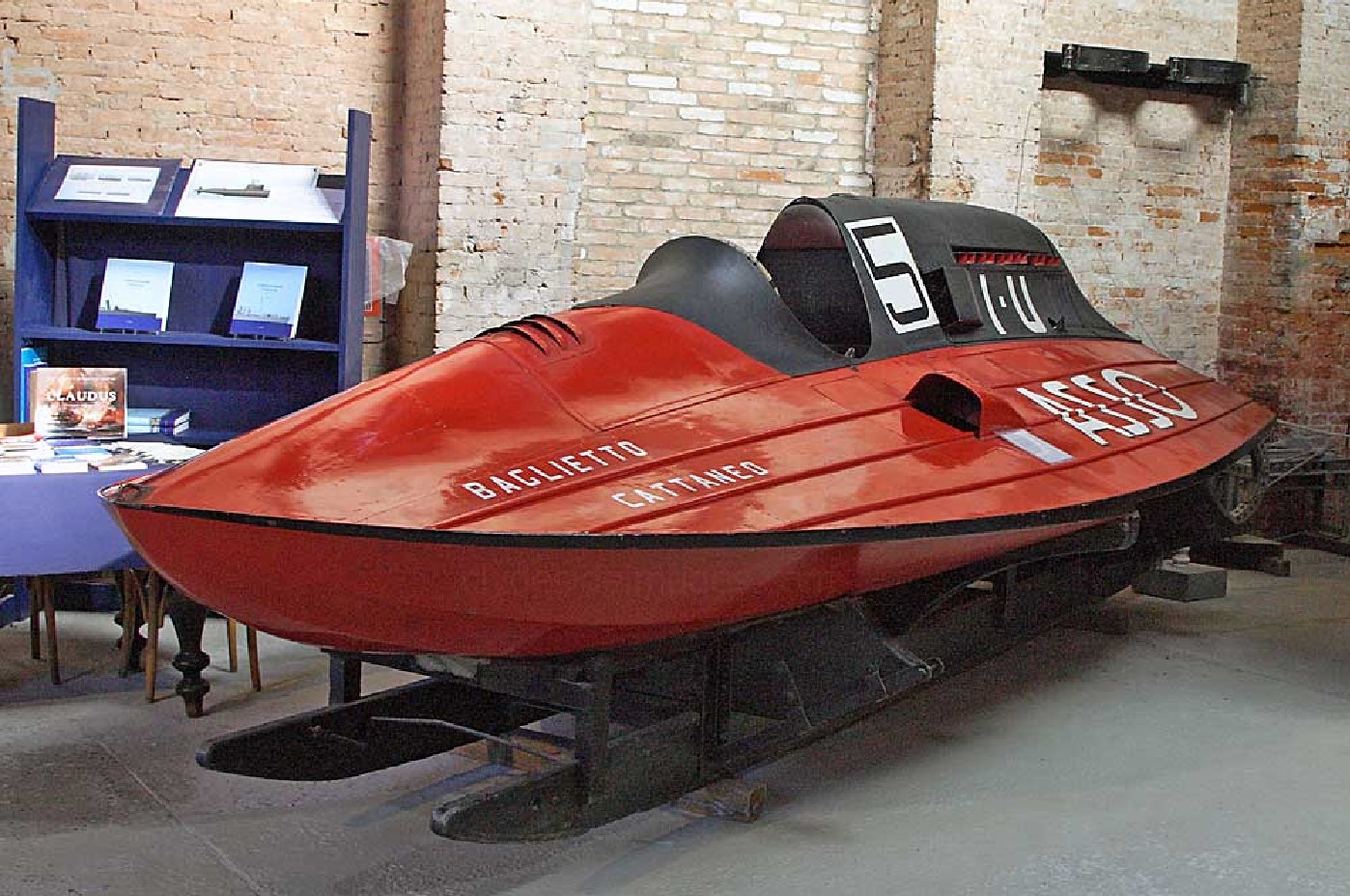 Asso Baglietto No.5 , Guido Cattaneo M.V.S.N. ( Milizia Volontaria Sicurezza Nazionale ) , ( Museo Storico Navale di Venezia ) 1938
