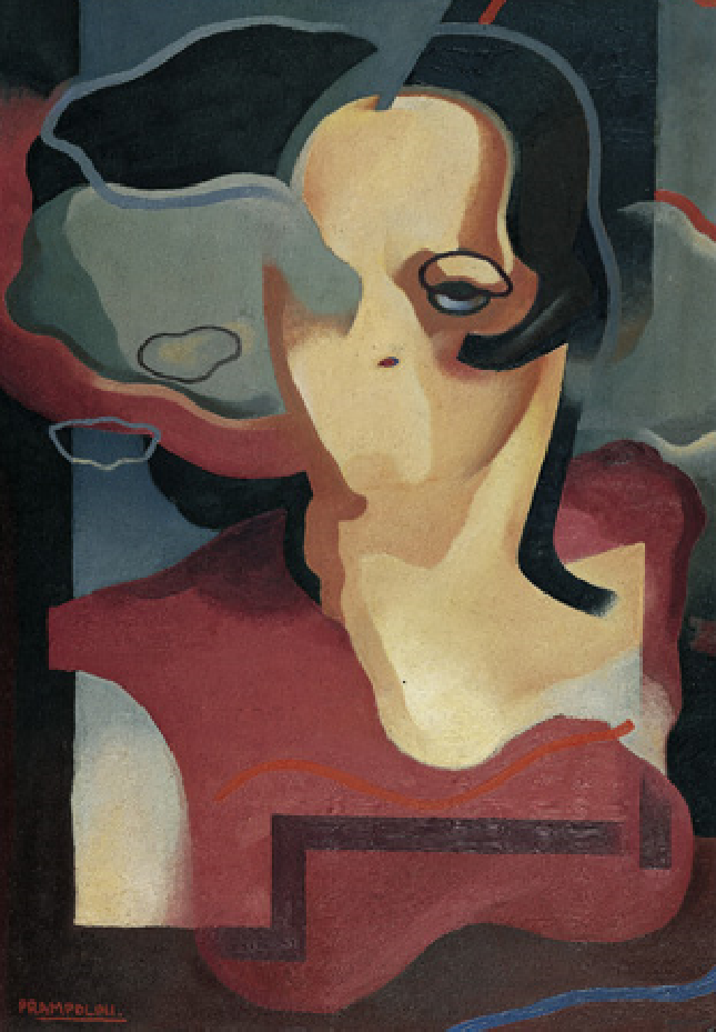 La duchessa de la Salle Roche-Maure - Enrico Prampolini - 1928