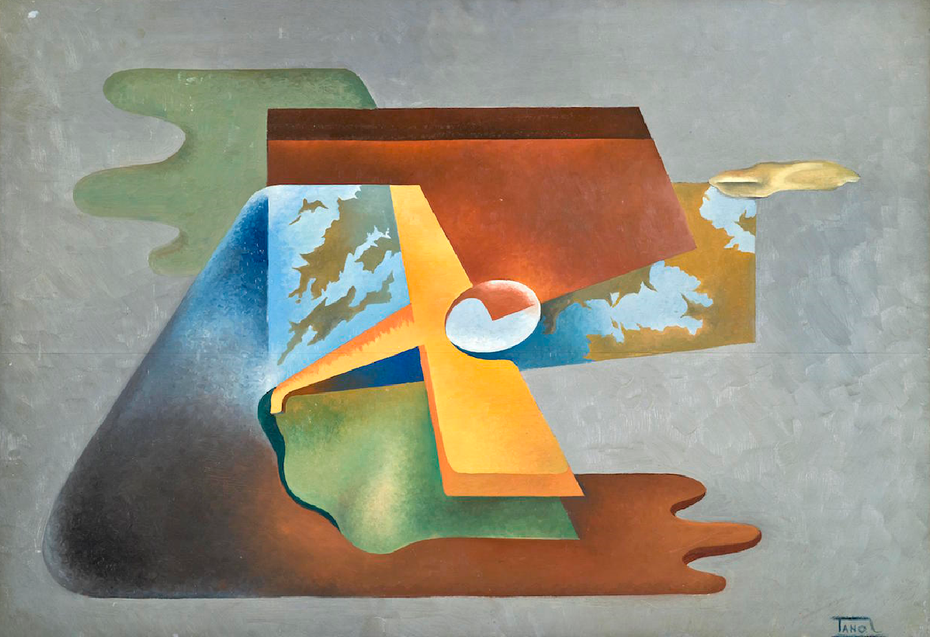 Aereopittura - Bruno Tano - 1938