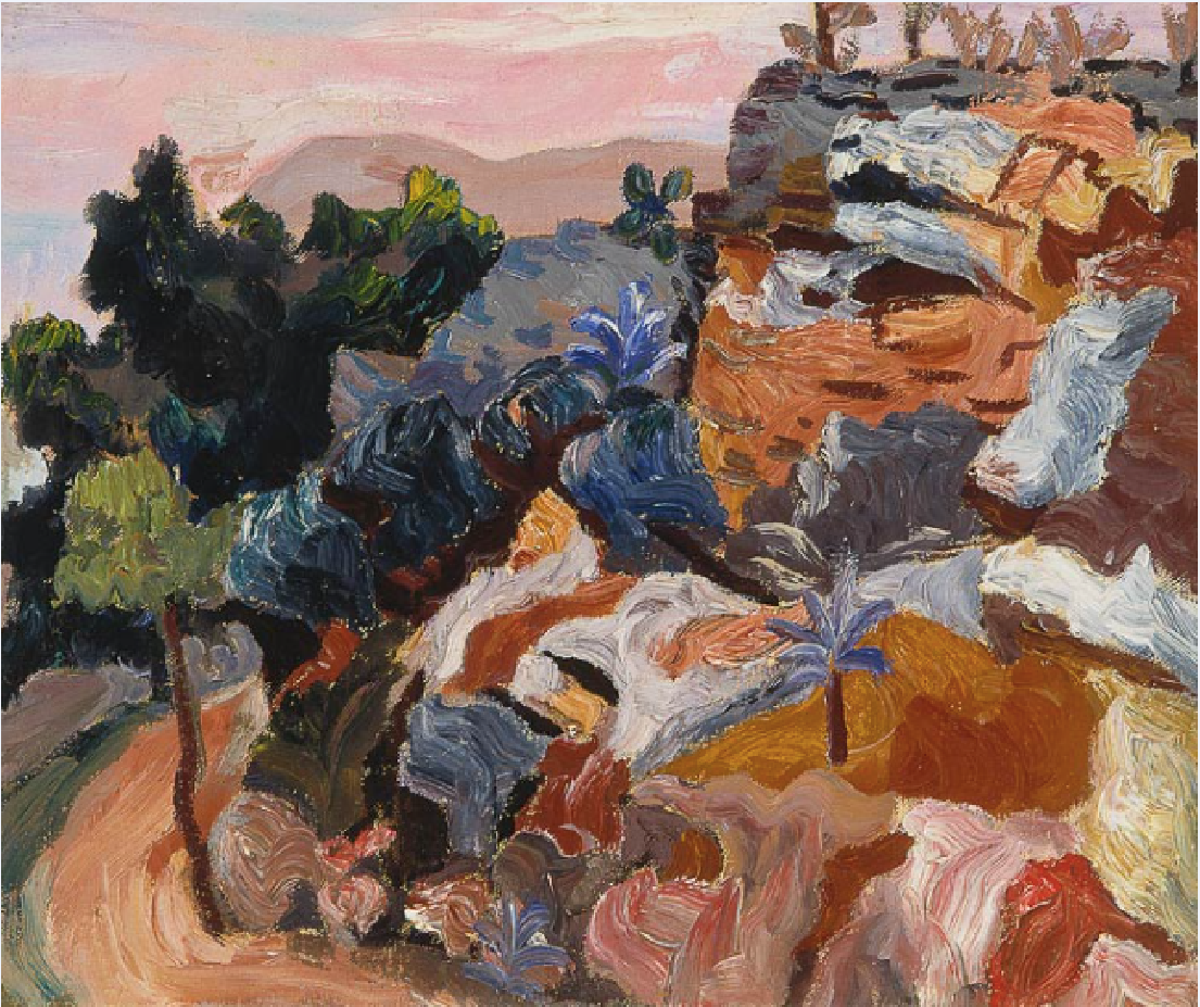 Paesaggio di Alassio - Carlo Levi - 1933