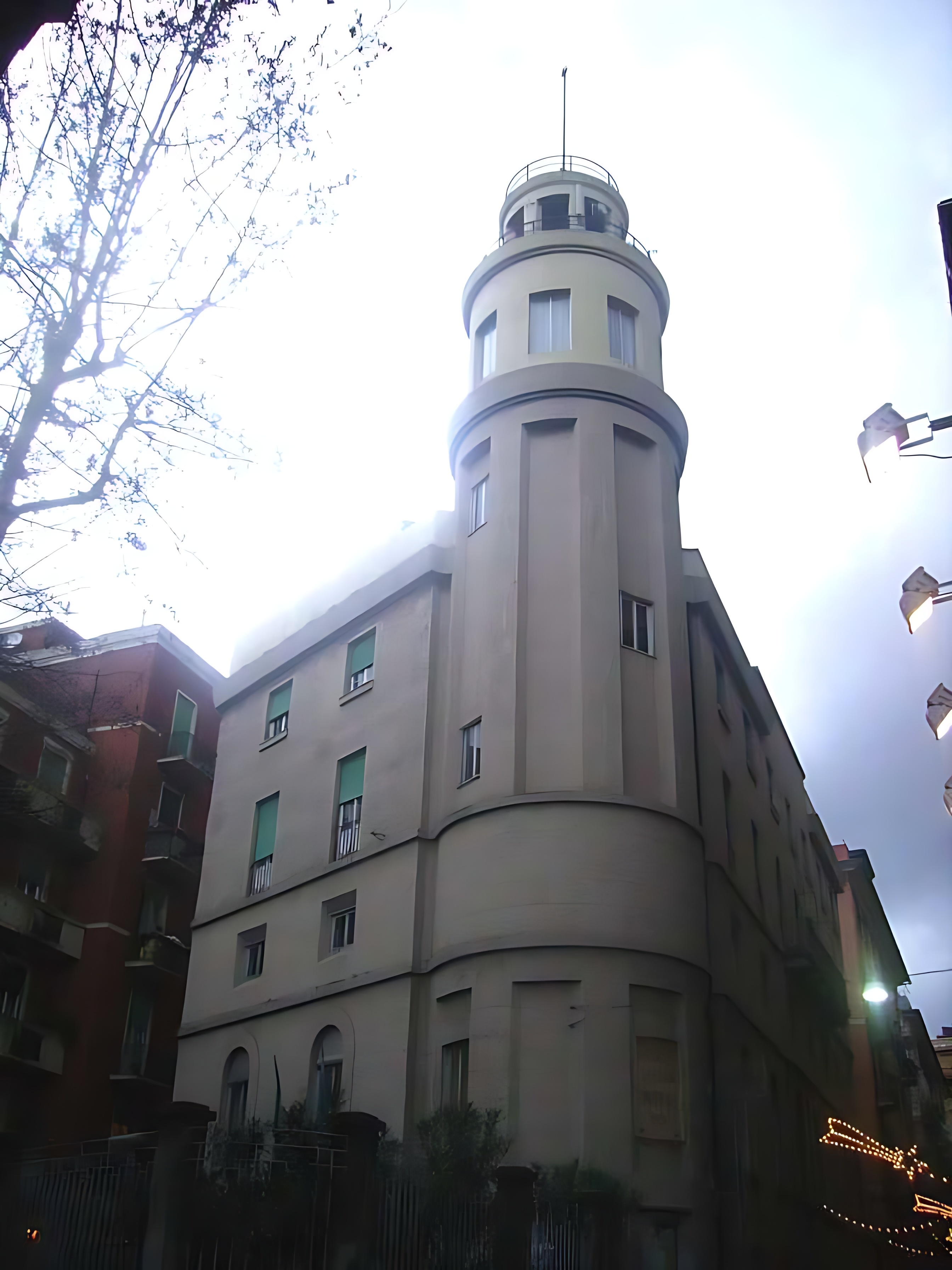 Casa Littoria Arnaldo Mussolini oggi Sede dell'Associazione SOMS G. Mazzini - Sampierdarena , Genova - 1932 - 33