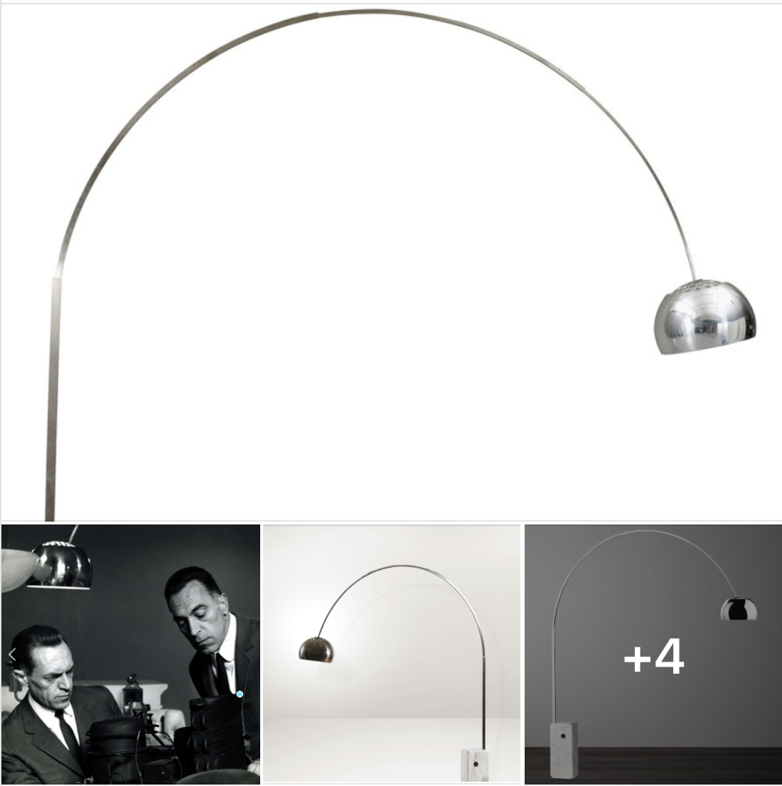 Flos - Lampada Arco 1962 - designer Achille Castiglioni