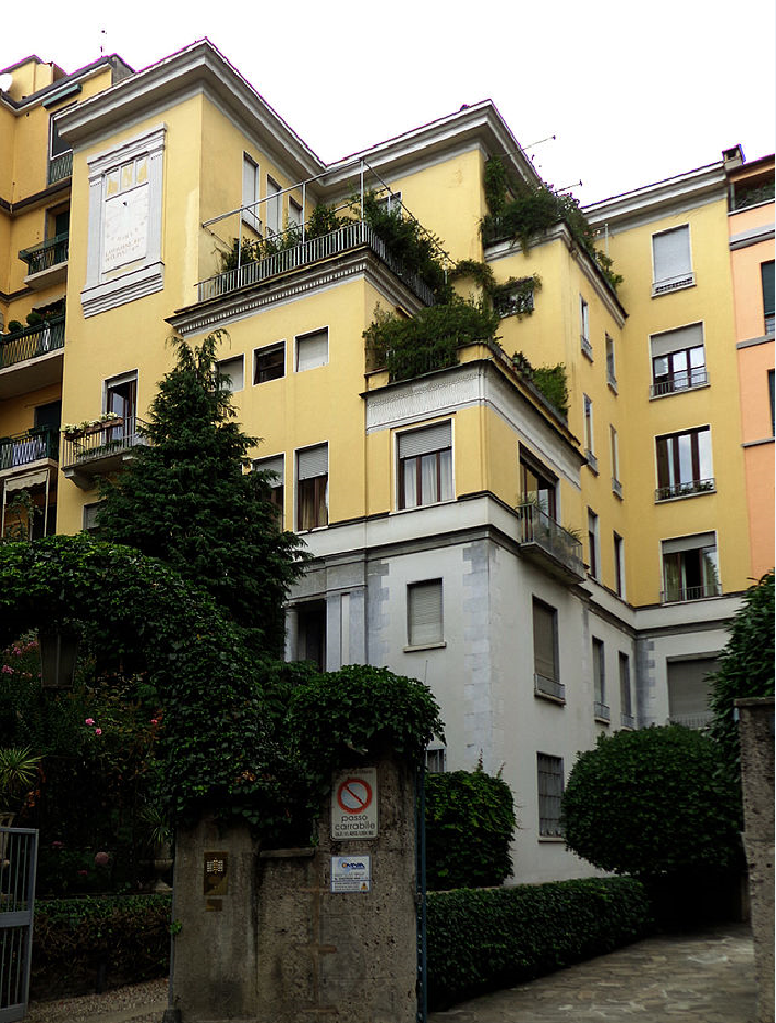 Casa della Meridiana - Arch. Giuseppe De Finetti - 1924Â - 25