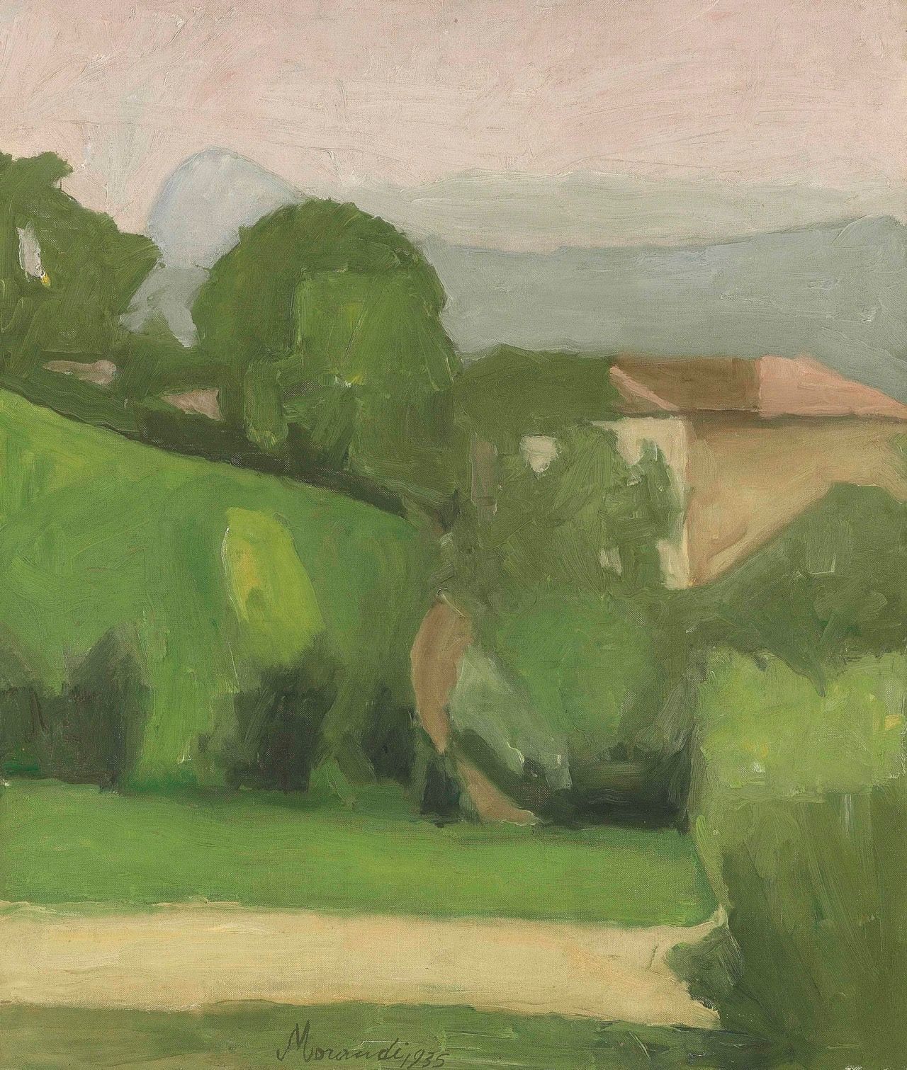Paesaggio by Giorgio Morandi, 1935