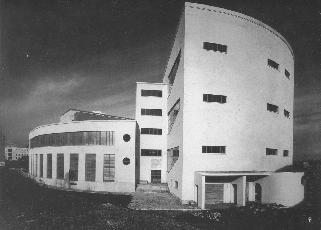 Particolare, Scuola di Matematica, Città Universitaria - Roma