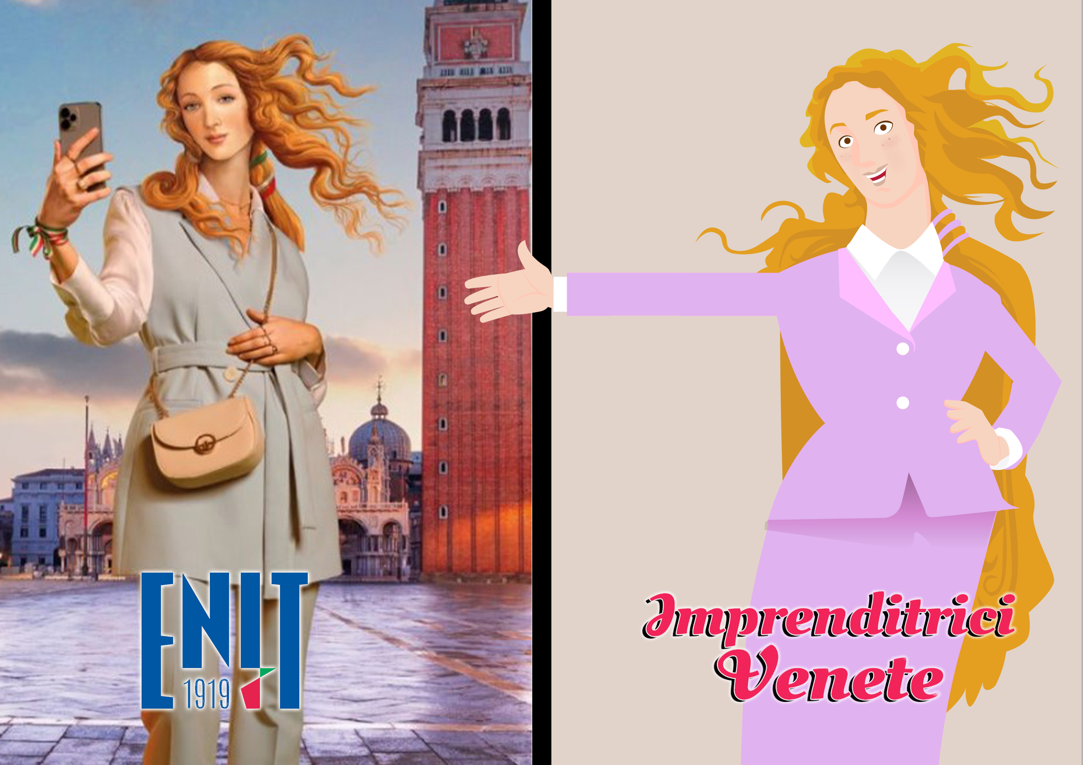 L'ENIT utilizza la Venere di Botticelli come influencer virtuale per la sua nuova campagna di comunicazione, ma l'idea era già stata usata da Imprenditrici Venete.