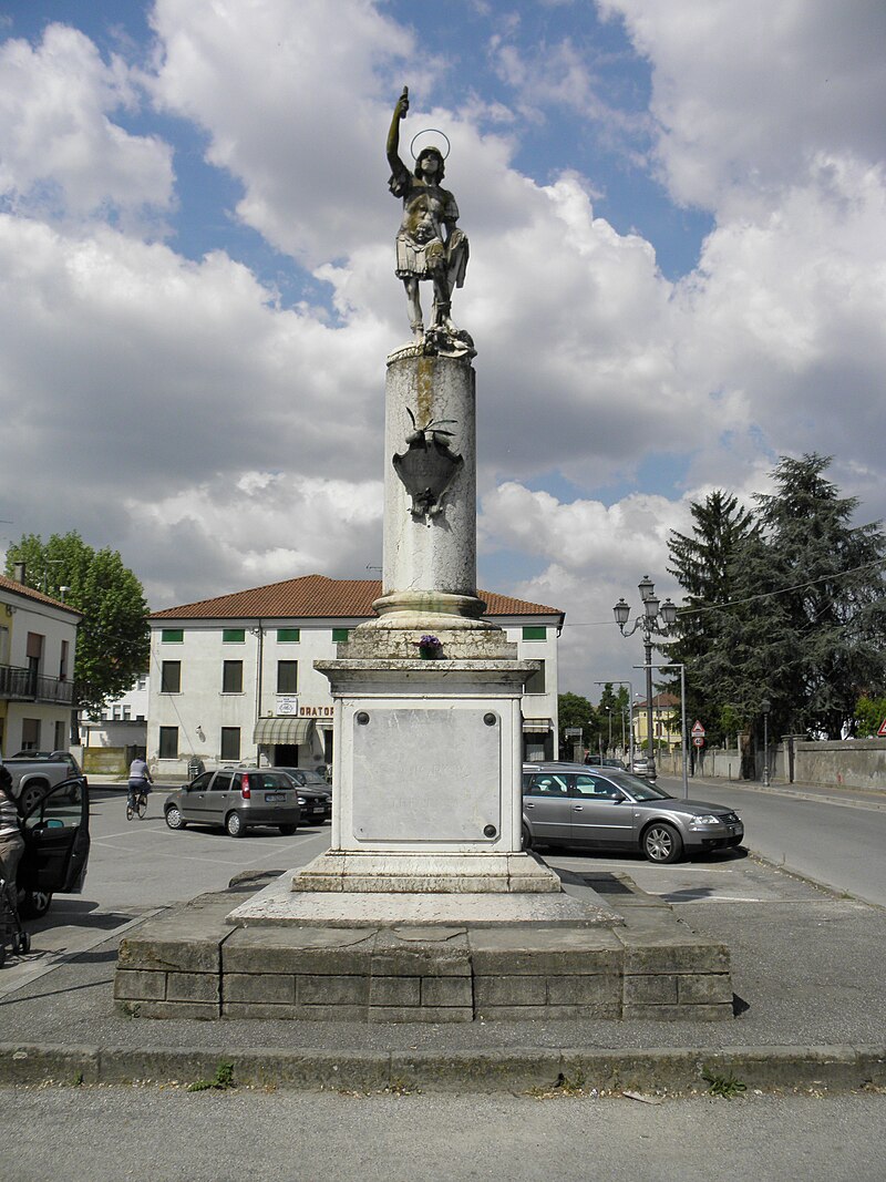 Monumento a San Giorgio - Trecenta , Rovigo - Opera Carlo Lorenzetti - 1926 