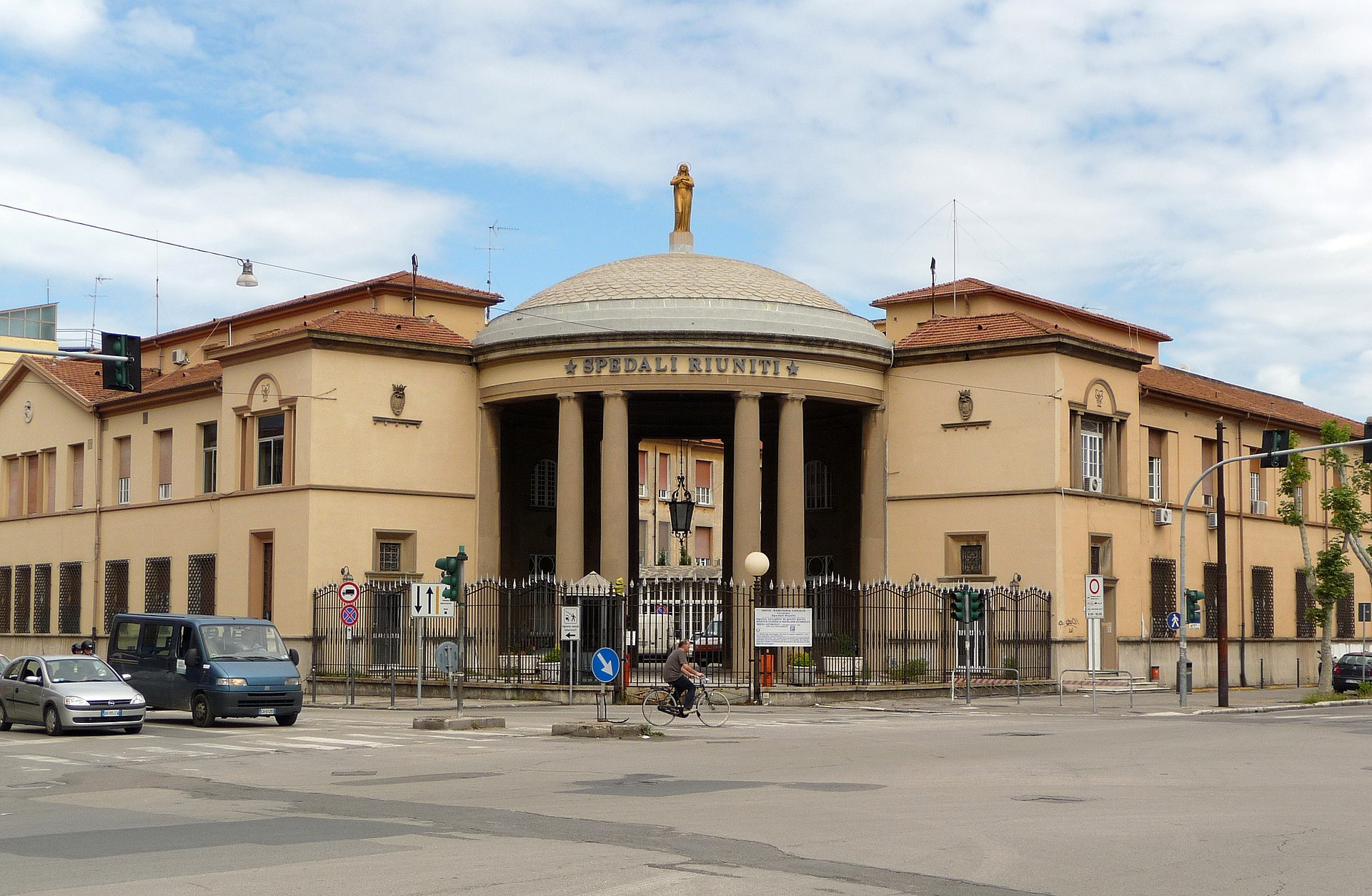 Particolare , Ospedale Costanzo Ciano oggi Spedali Riuniti - Livorno - Arch . Ghino Venturi - 1929 - 31
