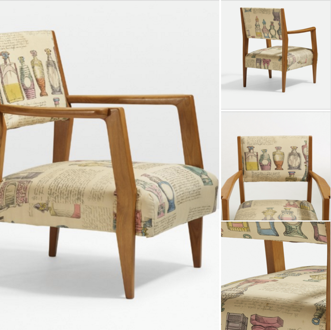 Prototipo lounge chair per Casa Lucano, Milano 1951 c