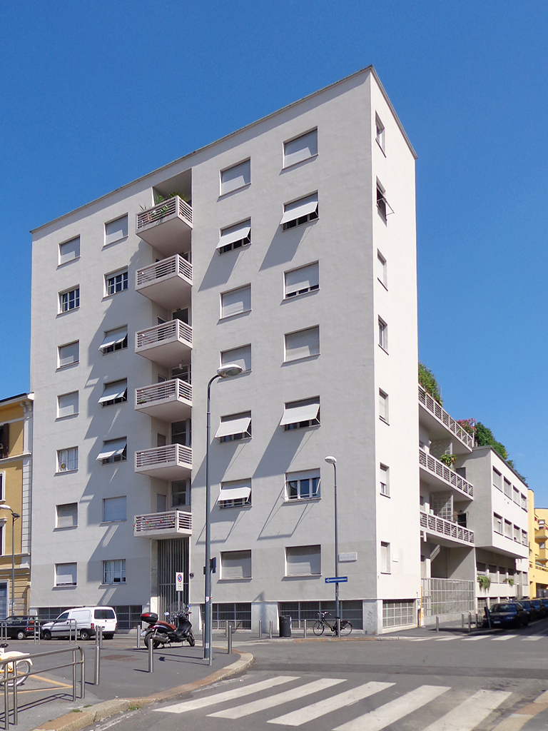 Casa Comolli-Rustici - Milano - Arch. Pietro Lingeri, Giuseppe Terragni 1934 - 1938