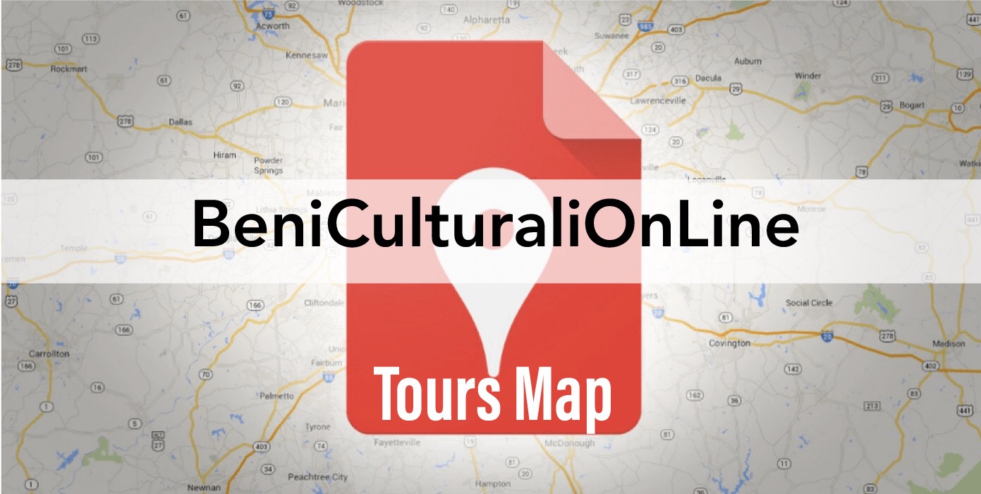 Itinerari e Percorsi Culturali nella mappa di BeniCulturaliOnLine.it