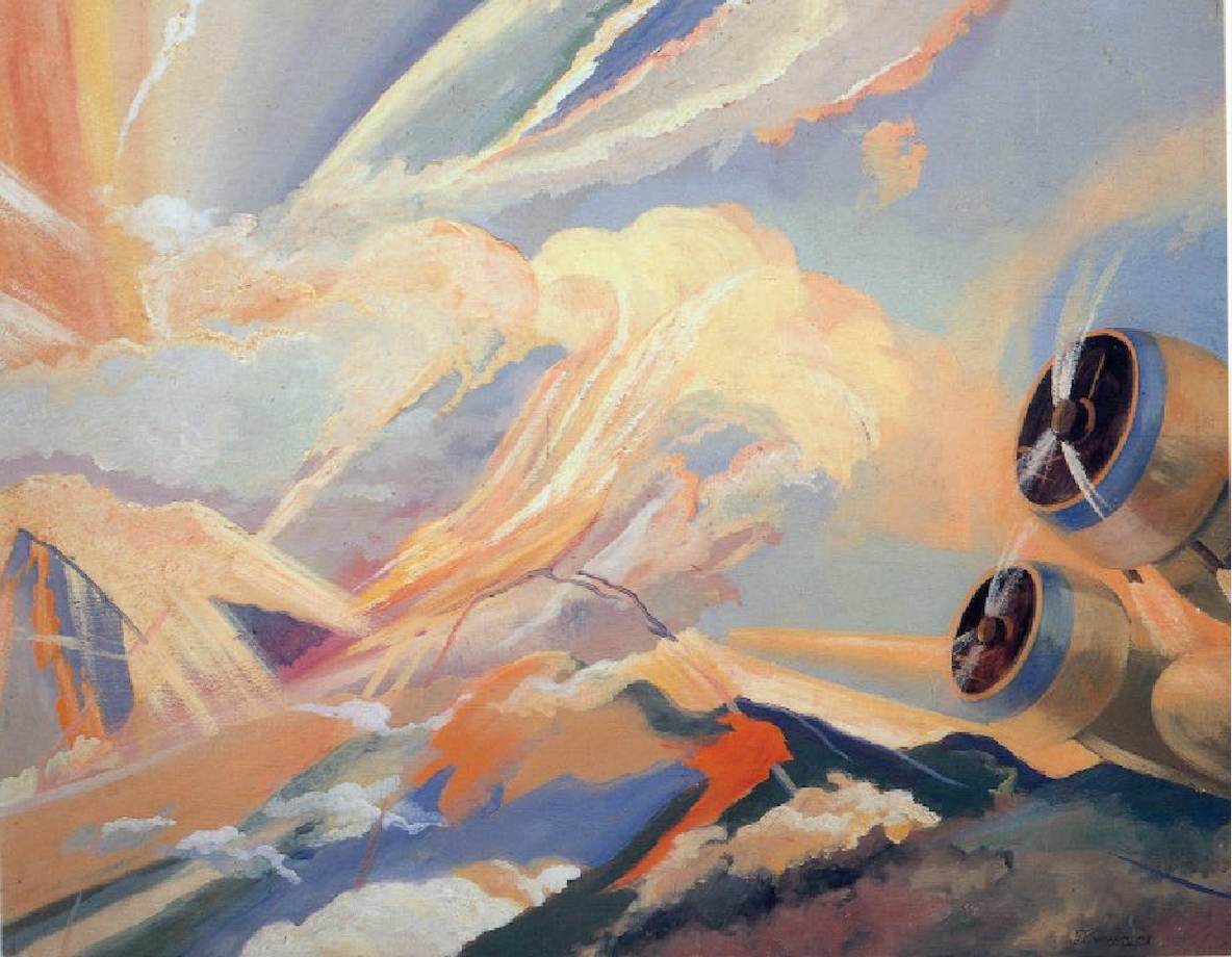 Aeropittura - Giovanni Korompay - 1936