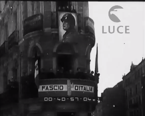 Inaugurazione della nuova sede del Fascio Italiano - Valladolid Spagna - 1938
