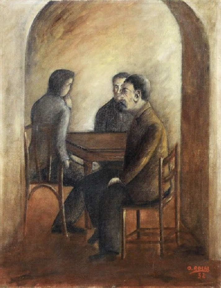 I professori - Ottone Rosai - 1932