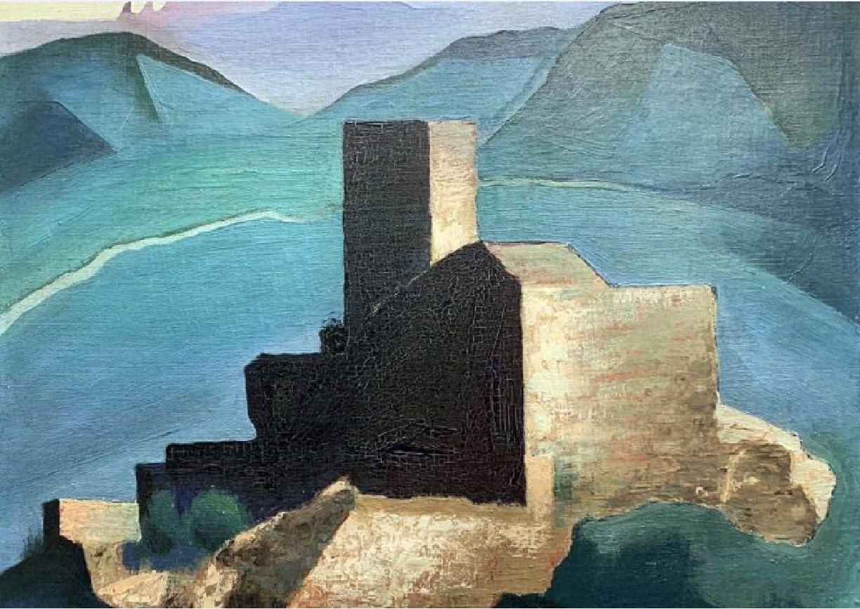Paesaggio cosmico - Enrico Prampolini - 1930 