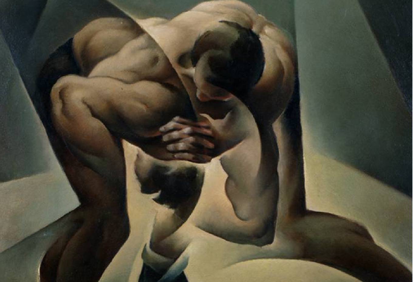 Lotta greco romana - Tullio Crali - 1935